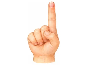 a finger