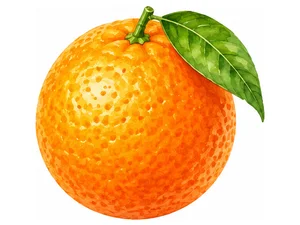 an orange orange