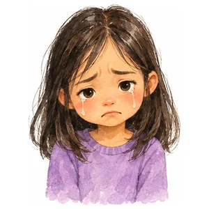 a sad girl