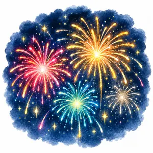 Fireworks - фейерверк