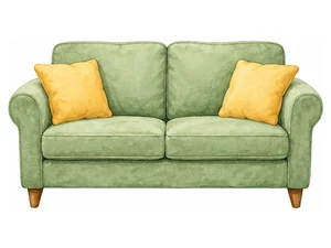 a sofa