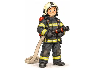 a firefighter