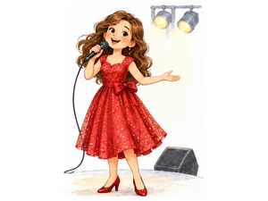 a singer
