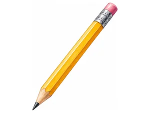 a pencil