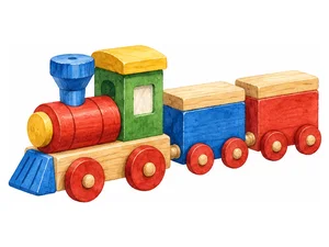 a toy train